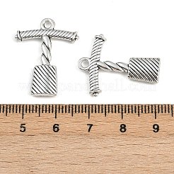 Tibetischer stil Aluminium Anhänger & Charms&nbsp;LS-TIBE-B003-16AS