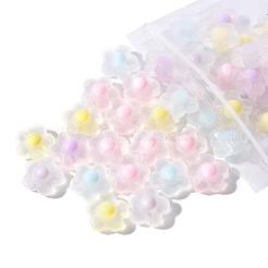 50 pz 5 colori perline acriliche trasparenti&nbsp;TACR-CC0001-03