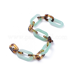 Chaînes figaro acryliques faites à la main&nbsp;AJEW-JB00596