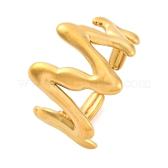 Bagues ouvertes en acier inoxydable 304 à motif animal marin&nbsp;LS-RJEW-Q005-01G-G