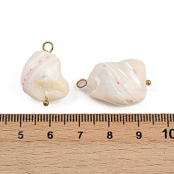 Anhänger aus natürlichen Muschelnuggets&nbsp;STAS-D378-30G