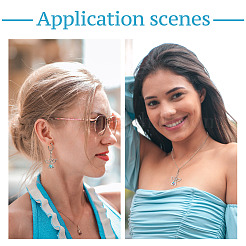 Decorazioni ciondolo angelo in lega 36 pz 12 colori&nbsp;FIND-TA0001-92