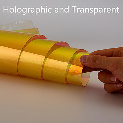 Transparente PVC-Vinylplatten&nbsp;DIY-WH0163-09B-04