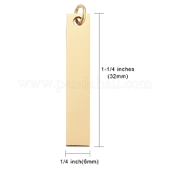 Pendentifs en acier inoxydable 304&nbsp;LS-STAS-S105-T605D-2