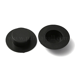 Mini chapeaux haut de forme en plastique&nbsp;DIY-WH0304-665A-04