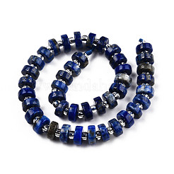 Natürlicher Lapislazuli Perlenstränge&nbsp;G-N327-07B