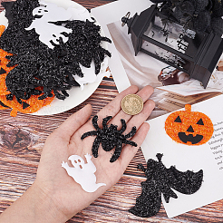 Pegatinas de tela no tejida decoraciones de halloween&nbsp;AJEW-GF0005-07