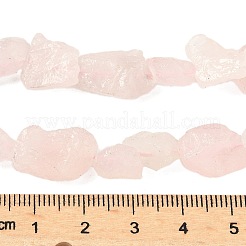 Rohe raue natürliche Rosenquarz-Kornstränge&nbsp;G-M453-D01