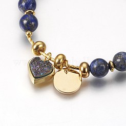 Naturali perline in misti estendono bracciali&nbsp;BJEW-MSMC002-31