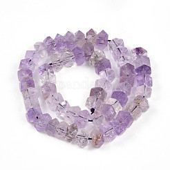 Natürlichen Amethyst Perlen Stränge&nbsp;G-N347-09A-05