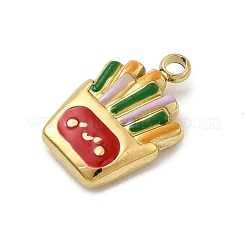 Pendentifs en acier inoxydable 304 émaillés&nbsp;STAS-I355-12G-06