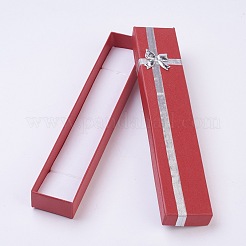 Contenitori di monili di cartone&nbsp;CBOX-WH0001-B02