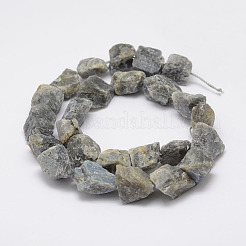 I filamenti di labradorite naturale grezzi grezzi&nbsp;G-F403-12