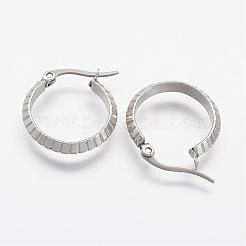 Creolen aus Edelstahl 304&nbsp;EJEW-N0039-17