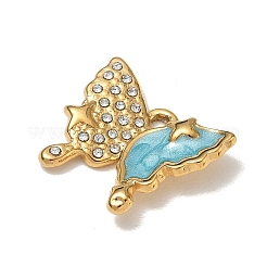 304 Edelstahl-Emaille-Anhänger&nbsp;SA-CBACF51-03G