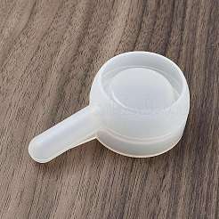 Moldes de silicona para candelabros planos y redondos con asa para hacer tú mismo&nbsp;LS-SIMO-G010-02C