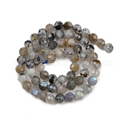 Natur Labradorit Perlen Stränge&nbsp;G-G281-B03-6mm