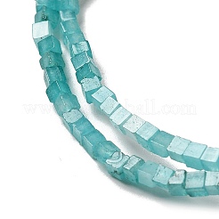Fili di perline amazonite naturale&nbsp;G-B064-A05