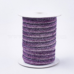 Glitter sparkle ribbon, Polyester- und Nylonband, Farbig, 3/8 Zoll (9.5~10 mm), etwa 50 yards / Rolle (45.72 m / Rolle)