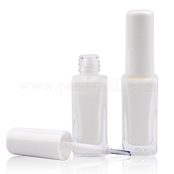Ongles transfert feuille colles, blanc, 10 ml / pc