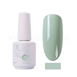 15 ml spezielles Nagelgel, für Nail Art Stempeldruck, Lack Maniküre Starter Kit, mittlerer Aquamarin, Flasche: 34x80mm