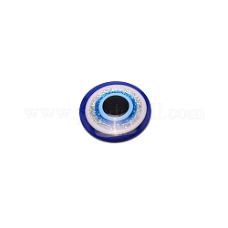 Handwerk Plastik Puppe Augen, Gefüllte Spielzeugaugen, Flachrund, Blau, 37.5x6 mm