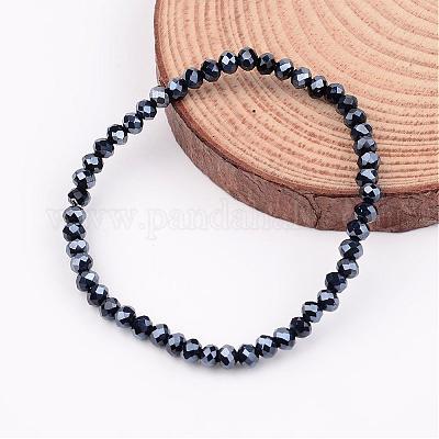 Glas Perlen Stretch-Armbänder&nbsp;BJEW-JB02308-1