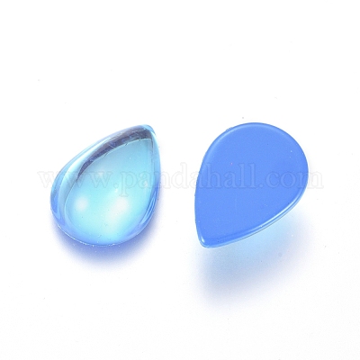 Transparente k9 glascabochons&nbsp;GGLA-L029-05D-M02-1