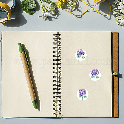 Wholesale CREATCABIN 128Pcs Hydrangea Planner Sticker Self-Adhesive Flowers  Decals Mini Waterproof Vinyl Stickers Round Pastel Bulk Stickers for  Scrapbooking Wedding Invitation Spring Decoration Gift 2.5x2.5cm 