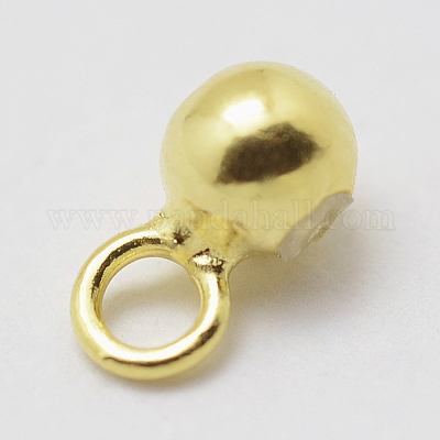 Sterling Silver Bead Stopper Bail with 2.5mm Hole