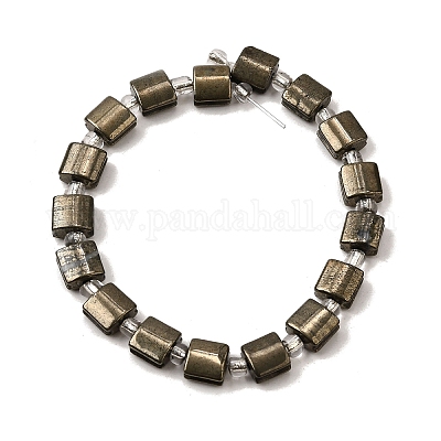 Natürliche Pyrit Perlen Stränge&nbsp;G-Z087-D02-1