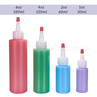 Shop BENECREAT 20PCS 2oz Plastic Squeeze Bottles with Measurement