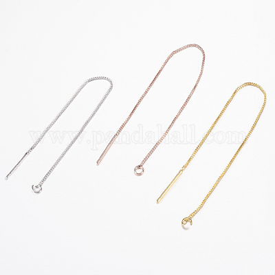 Accessoires de clous d'oreilles en laiton&nbsp;KK-F070-16-FF-1