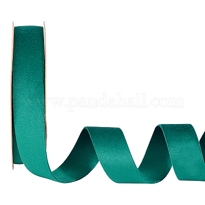 Wholesale Double Sided Dark Green Velvet Ribbon