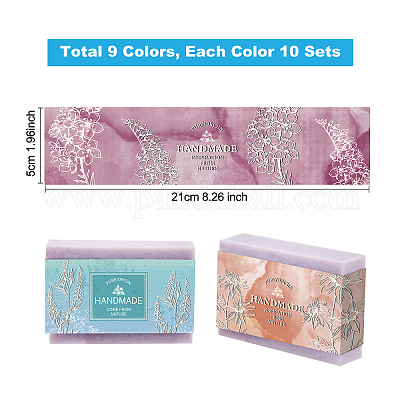 Étiquette de papier de savon&nbsp;DIY-WH0399-69V-1