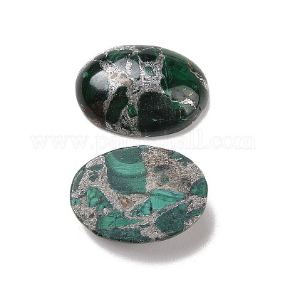 Natur Malachit Cabochons&nbsp;G-E464-42Q-1
