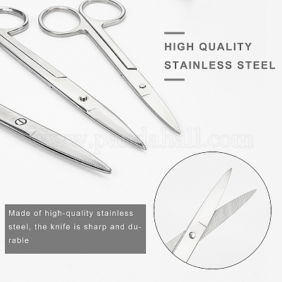 Ergonomic Handle Stainless Steel For Fabric Cutting Sewing Scissors  Rustproof