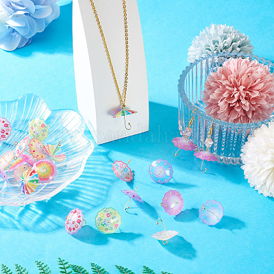 20pcs 10 Arten Acrylanhänger&nbsp;MACR-TA0002-20-1