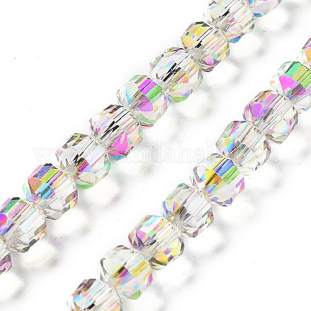 Galvanoplastie rondelles perles de verre brins EGLA-A036-09A-FR02-1