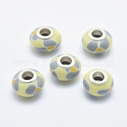 Handgemachte  europäischen Fimo-Perlen CLAY-K002-A30-1