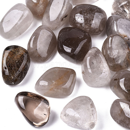 Perles de quartz fumé naturel G-N332-019-1