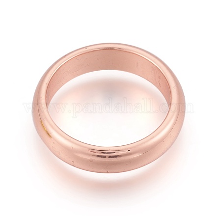 Electroplated Non-magnetic Synthetic Hematite Rings RJEW-P069-01RG-1