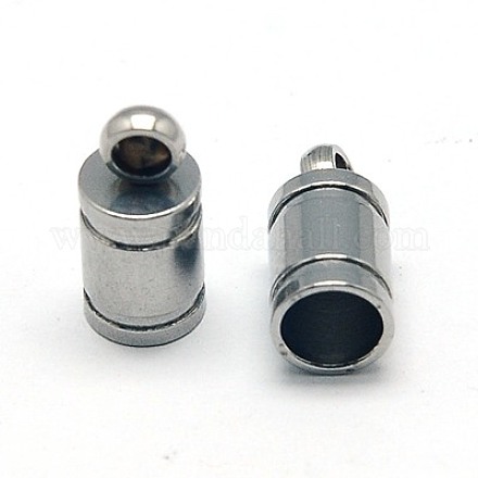 304 Stainless Steel Cord Ends X-STAS-E020-4-1