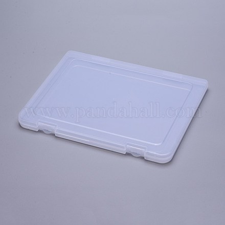 A4 Plastic File Boxes CON-WH0068-51-1