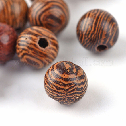 Des perles en bois naturel X-WOOD-S659-17-LF-1
