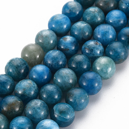 Chapelets de perles en apatite naturelle G-R462-050C-A-1
