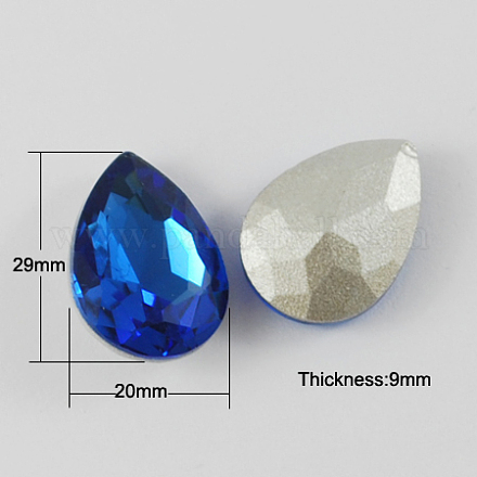 Diamante de imitación de la punta de cristal RGLA-Q004-12-1