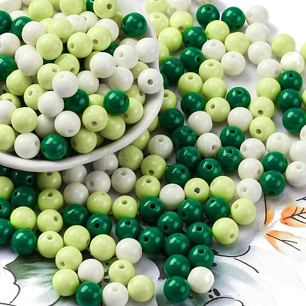 Perles acryliques opaques SACR-Q004-02H-1