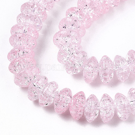 Crackle Glass Beads GLAA-S192-004E-1