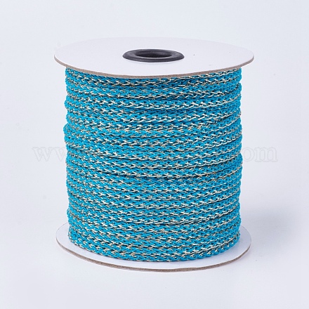 Cordón trenzado de resina y poliéster OCOR-F008-E08-1